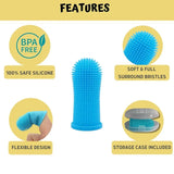 Pet Finger Toothbrush | Soft Silicone Dog & Cat Teeth Cleaning Brush