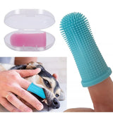 Pet Finger Toothbrush | Soft Silicone Dog & Cat Teeth Cleaning Brush
