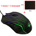Mute Optical Computer USB Wired Mouse