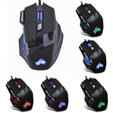 LED Optical USB Wired Gaming Mouse