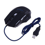 LED Optical USB Wired Gaming Mouse