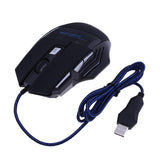 LED Optical USB Wired Gaming Mouse