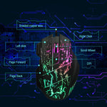 LED Optical USB Wired Gaming Mouse