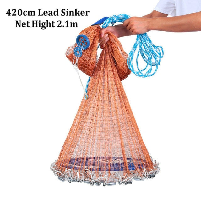 Upgraded American Hand Cast Net with Flying – American Borderz