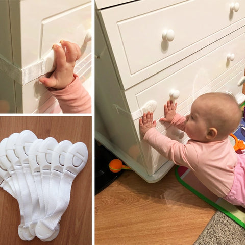 Plastic Cabinet Lock & Straps