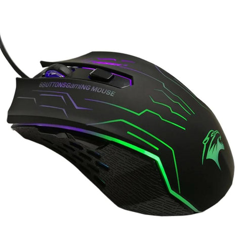 Mute Optical Computer USB Wired Mouse